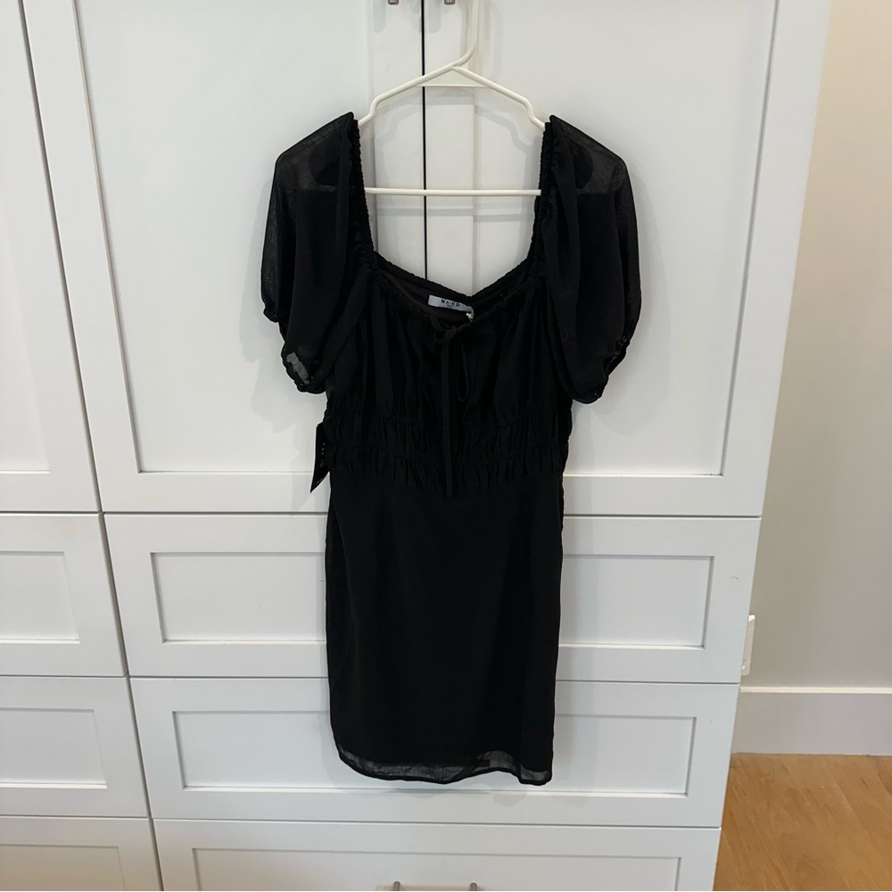 NA-KD Elegant Black Dress